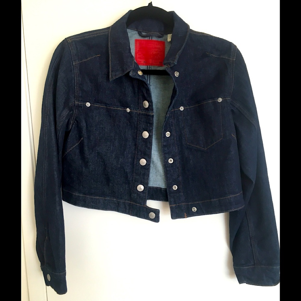 Levi’s Denin Crop Jean Jacket